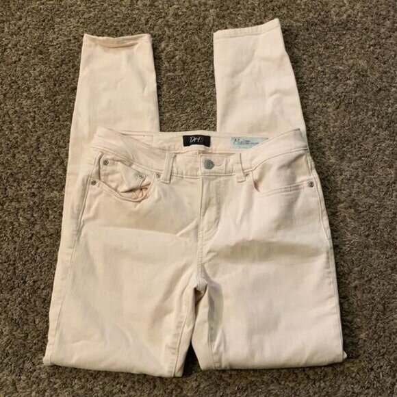 Dh3 Mia 8x30 Off White Woman's Skinny Jeans - Picture 4 of 5